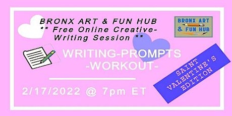 BxAFH Writing-Prompts-Workout Creative-Writing Session Feb-2022 tickets
