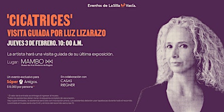 'Cicatrices' Visita guiada con Luz Lizarazo