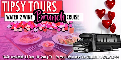 Water 2 Wine |  Valentine’s Brunch Cruise & Wine Tasting tickets