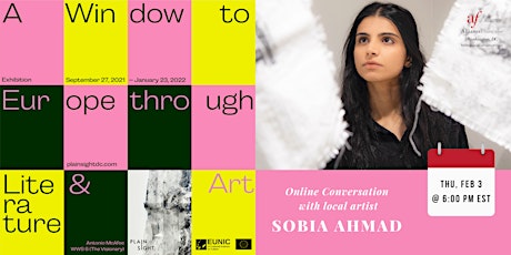 A Window to Europe: Conversation with Sobia Ahmad tickets