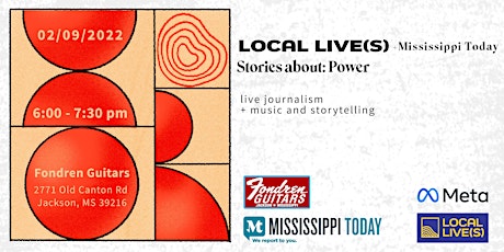 Local Live(s) + Mississippi Today: stories about Power tickets