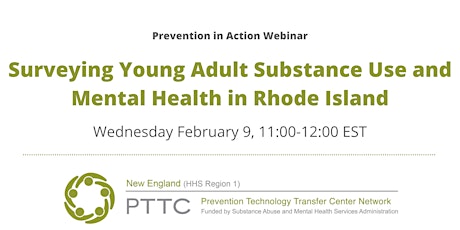 Surveying Young Adult Substance Use and Mental Health in Rhode Island tickets
