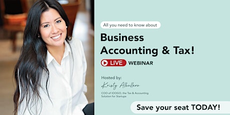 Live Webinar - All you need to know about Business Accounting and Tax tickets