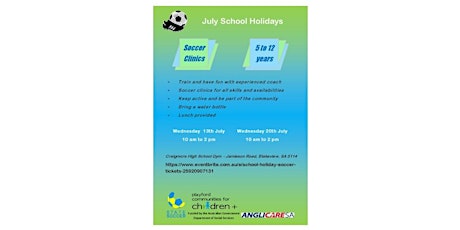 School Holiday Soccer 2 primary image