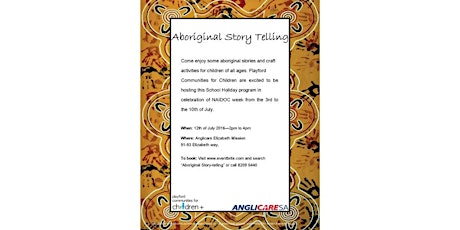 Aboriginal Story-Telling primary image