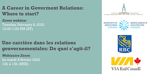 Careers in Gov. Relations - Carrières dans les relations gouvernementales