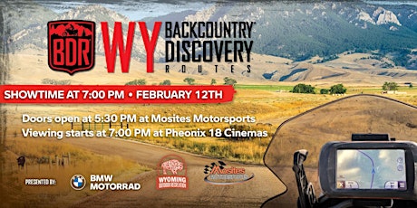 WYBDR EXPEDITION DOCUMENTARY FILM PREMIERE @ MOSITES MOTORSPORTS tickets