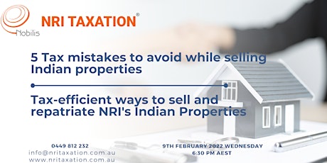 5 Tax mistakes to avoid while selling Indian properties tickets