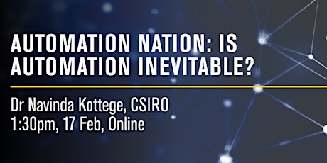 AUTOMATION NATION with Dr Navinda Kottege, CSIRO tickets