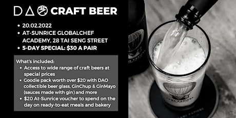 The DAO of CRAFT BEER - Early Bird tickets