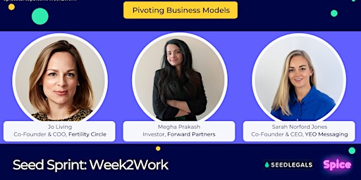 Imagem principal do evento Week2Work: Business models favouring rapid growth