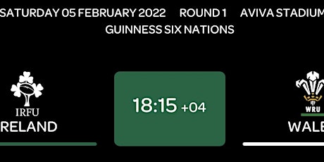 Guinness Six Nations 2022 - Ireland V Wales tickets