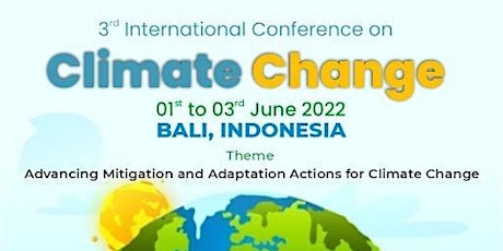 3rd International Conference on Climate Change tickets