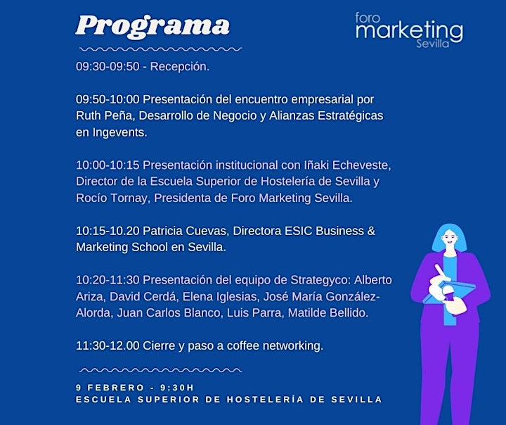 Imagen de Foro Marketing Sevilla te invita: Presentación del libro "Las 7 Magníficas"