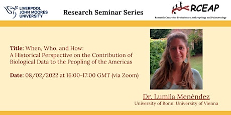 Research Seminar - Lumila Menéndez tickets