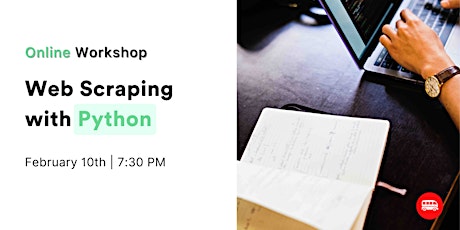 Online Workshop: Learn Web Scraping with Python in 2 hours tickets