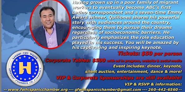 GFW President's Commemoration Ball for the Hispanic Chamber of Commerce
