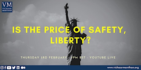 Is the price of safety, liberty? biglietti
