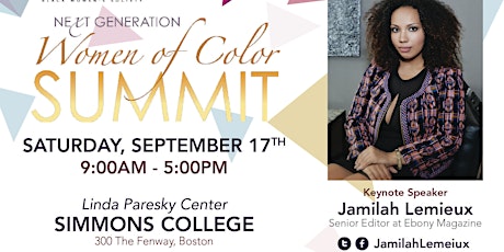 2016 Next Generation Women of Color Summit primary image