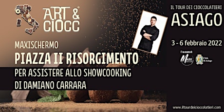 POSTI A SEDERE MAXISCHERMO - Damiano Carrara show cooking