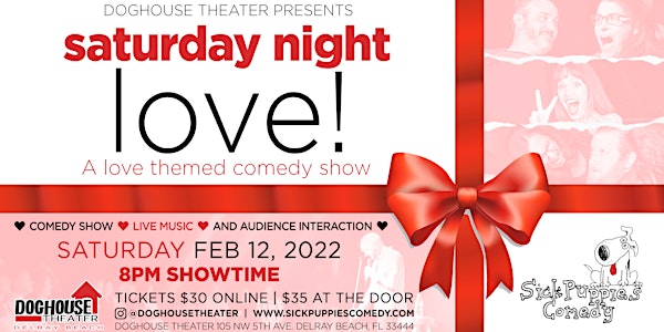 Saturday Night Love | A Live Improv Comedy Show in Delray Beach