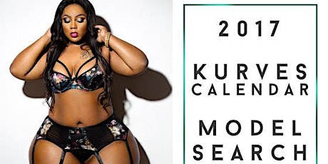 2017 Kurves Calendar Model Search primary image