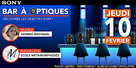 Bar à optiques Sony - Avec modèle et maquilleurs professionnels  primärbild