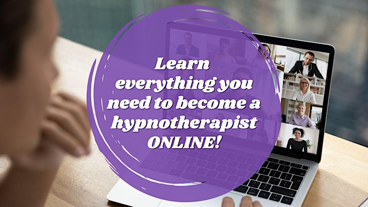 FREE discovery session ONLINE. Become a hypnotherapist image