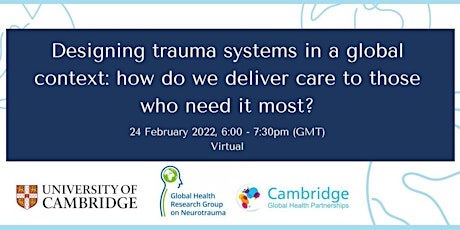Designing Trauma Systems in a Global Context primary image