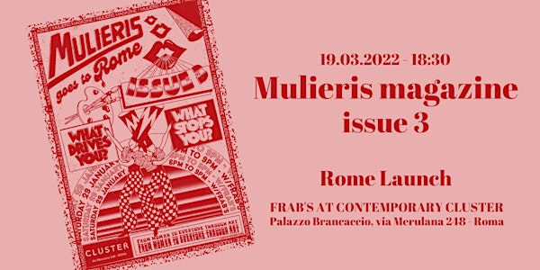 Mulieris magazine goes to Rome