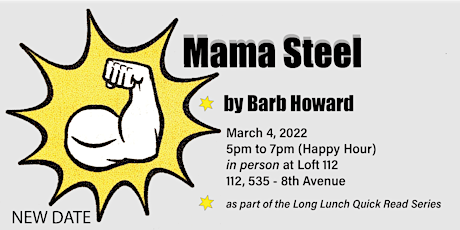 Mama Steel  -  a short story reading event by Barb Howard primary image