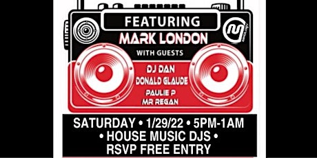 RSVP = FREE • SCVS GRAND OPENING  • DJ DAN • MARK LONDON • DONALD GLAUDE tickets