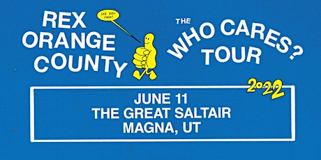 Rex Orange County: The Who Cares? Tour tickets
