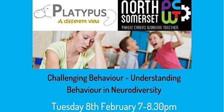 Challenging Behaviour - Understanding Behaviour in Neurodiversity. tickets