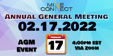 MineConnect Annual General Meeting tickets