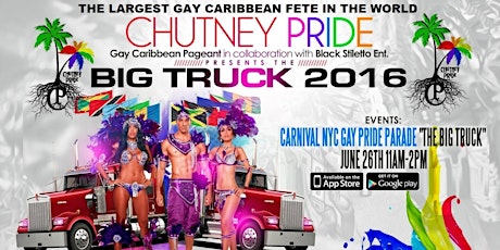 REGISTER FREE FOR The "BIG TRUCK" Gay Carnival 2016 primary image