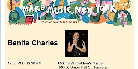 McKinley's Children's Garden (Make Music NY 2016) primary image