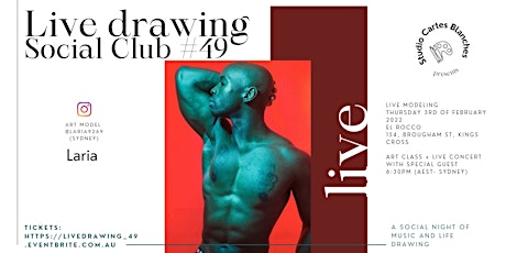Live Drawing, Music & Social Club tickets