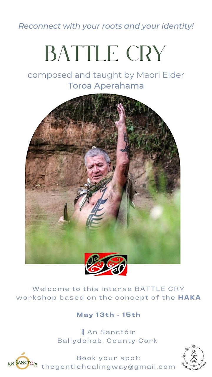 Battle Cry -  by Maori elder Toroa Aperahama image
