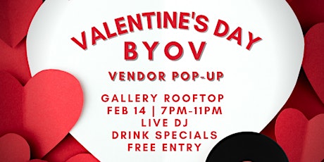 CANVAS Dallas Hotel Valentine’s Day Party & Vendor Pop-Up