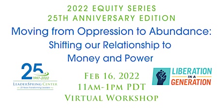 Moving from Oppression to Abundance tickets