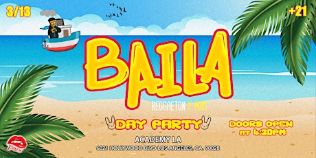Balia Reggaeton Y Mas | Vesos Los Angeles Day Party tickets