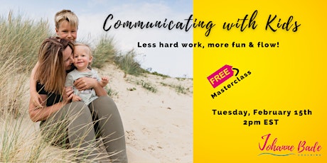 Communicating With Kids Masterclass tickets