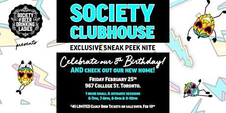 Society Clubhouse Sneak Peek