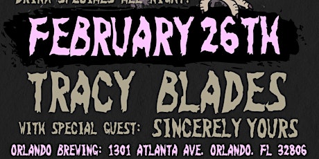 Tracey Blades Acoustic Night at Orlando Brewing