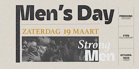 River Amsterdam Men's Day tickets