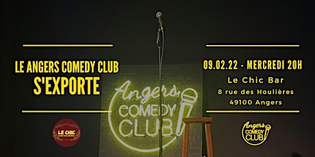 Le Angers Comedy Club s'exporte au Chic Bar billets