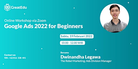 Google Ads 2022 for Beginners tickets