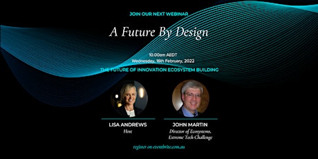 A Future by Design - The Future of Innovation Ecosystem Building ingressos