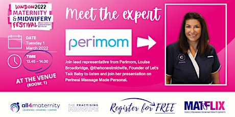 Meet The Expert  from Perimom - AT THE VENUE tickets